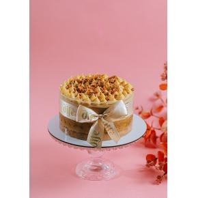 Bolo gelado da MANU( DOCE DE LEITE CROCANTE COM MOUSSE DE DOCE DE LEITE) 