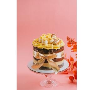 Bolo naked Kinder Bueno