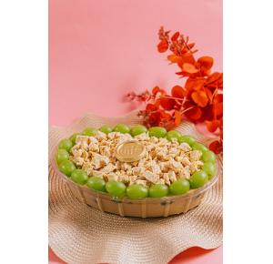 Torta na travessa Uva Crocante