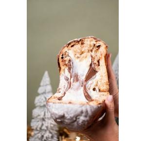 Chocotone Mousse de ninho com Brigadeiro gourmet 50 %